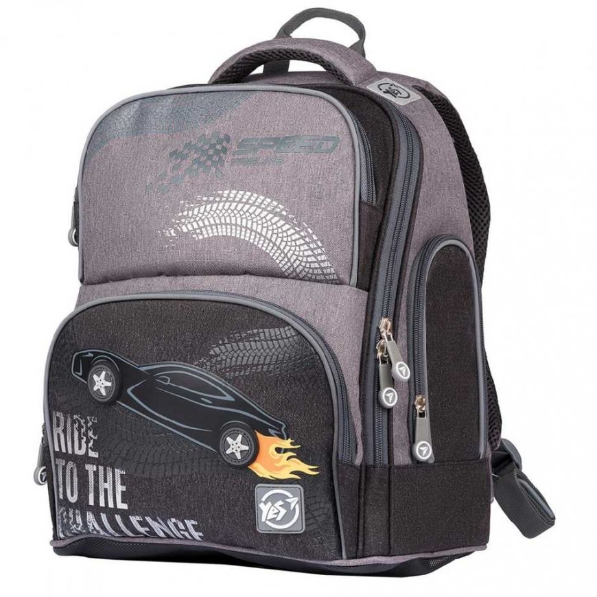 Backpack YES S-30 Juno Max "Ride to the challenge", gray – 2