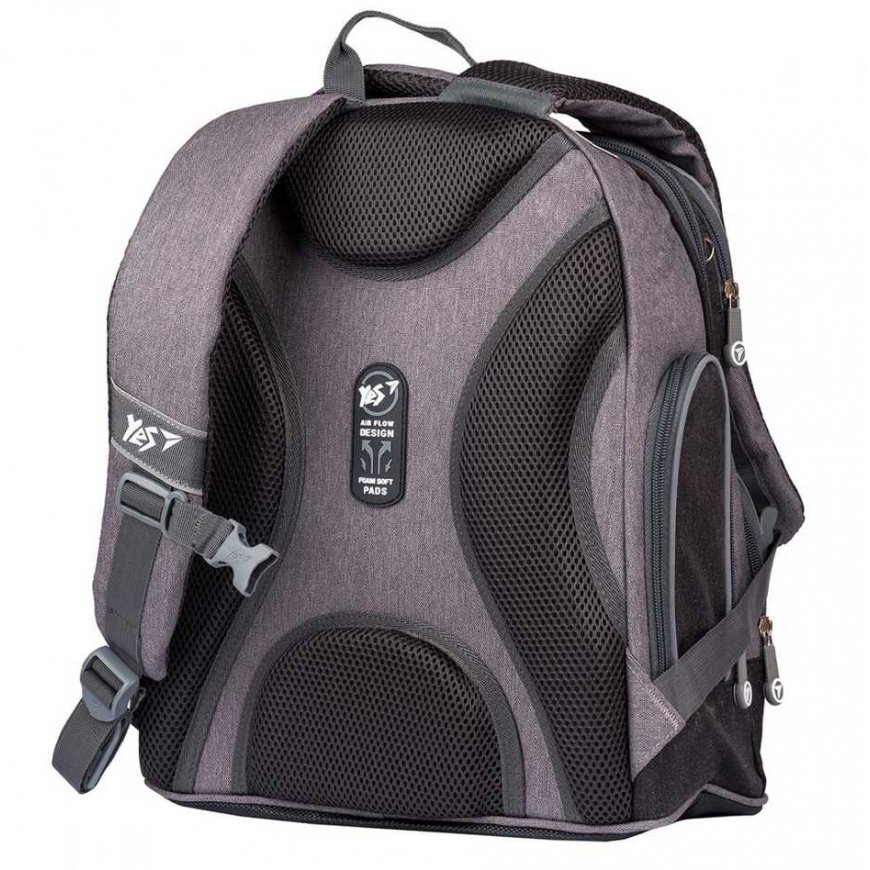 Backpack YES S-30 Juno Max "Ride to the challenge", gray – 4