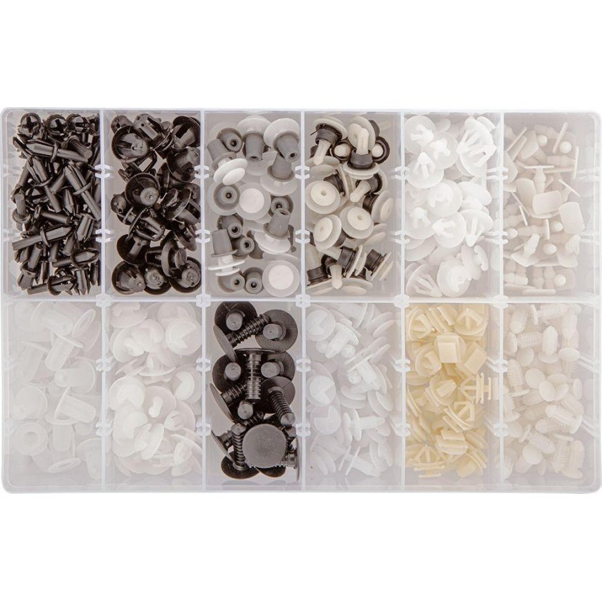 Neo Peugeot car clips set, 345 pcs