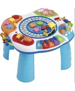 Smily Winfun Baby Activity Toy Table with Piano ABC Train Motor 0801-44 Multicolor