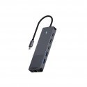 Rapoo UCM-2002 sąsajos plokštė / adapteris HDMI, RJ-45, USB 3.2 Gen 1 (3.1 Gen 1), C tipo USB Rapoo UCM-2002 sąsajos plokštė / adapteris HDMI, RJ-45, USB 3.2 Gen 1 (3.1 Gen 1), C tipo USB