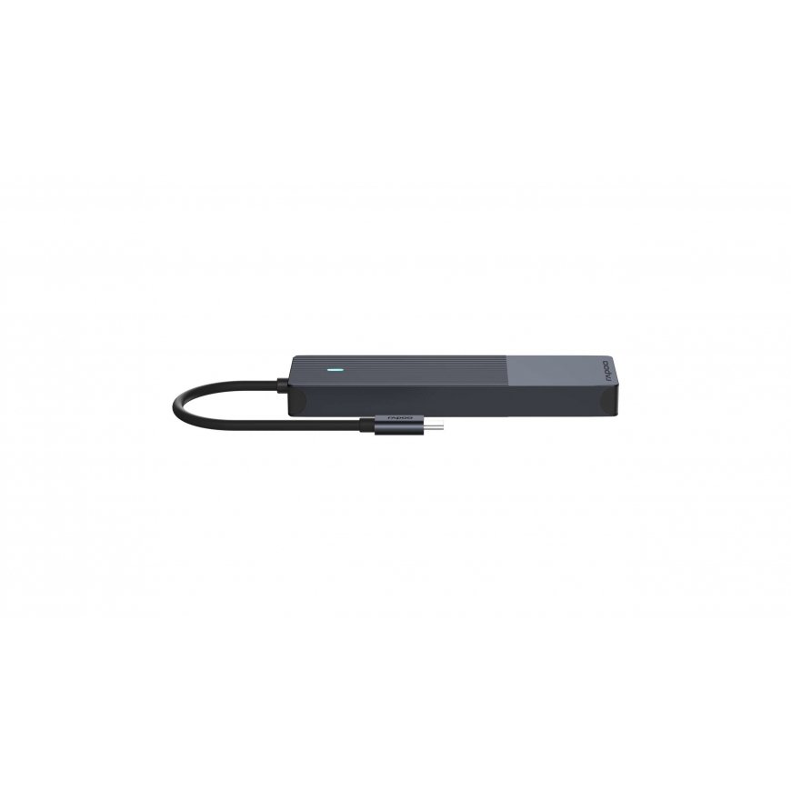 Rapoo UCM-2002 liidesekaart/adapter HDMI, RJ-45, USB 3.2 Gen 1 (3.1 Gen 1), USB tüüp-C – 4