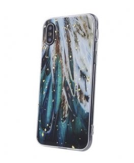 iLike Samsung Gold Glam case for Samsung Galaxy A14 4G / A14 5G feathers