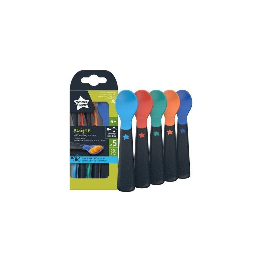 TOMMEE TIPPEE first feeding spoon, mixcolor, 6 months+, 5 pcs., 44718920