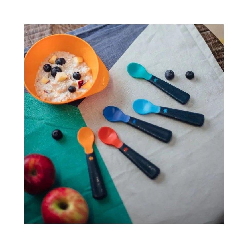 TOMMEE TIPPEE first feeding spoon, mixcolor, 6 months+, 5 pcs., 44718920 – 5