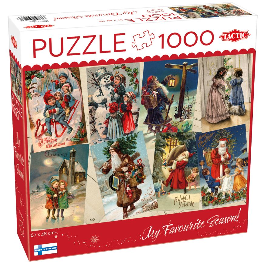 Tactic puzzle 1000 pcs Retro style