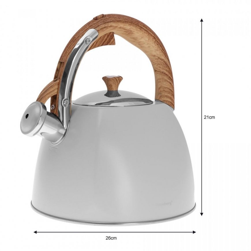 KETTLE WITH WHISTLE KLAUSBERG 3L KB-7500 – 3