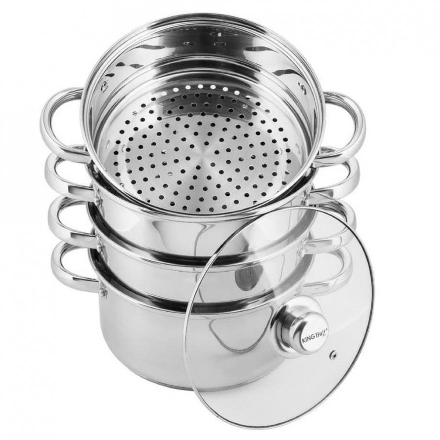 King Hoff STEAM POT KINGHOFF 5 ELEM. 20 cm KH-3322 – 4