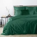 Eurofirany NOVA3 high-quality cotton satin monochrome bedding set, 180 X 200 cm, 2 pcs. 70 X 80cm, color: green Eurofirany NOVA3 high-quality cotton satin monochrome bedding set, 180 X 200 cm, 2 pcs. 70 X 80cm, color: green