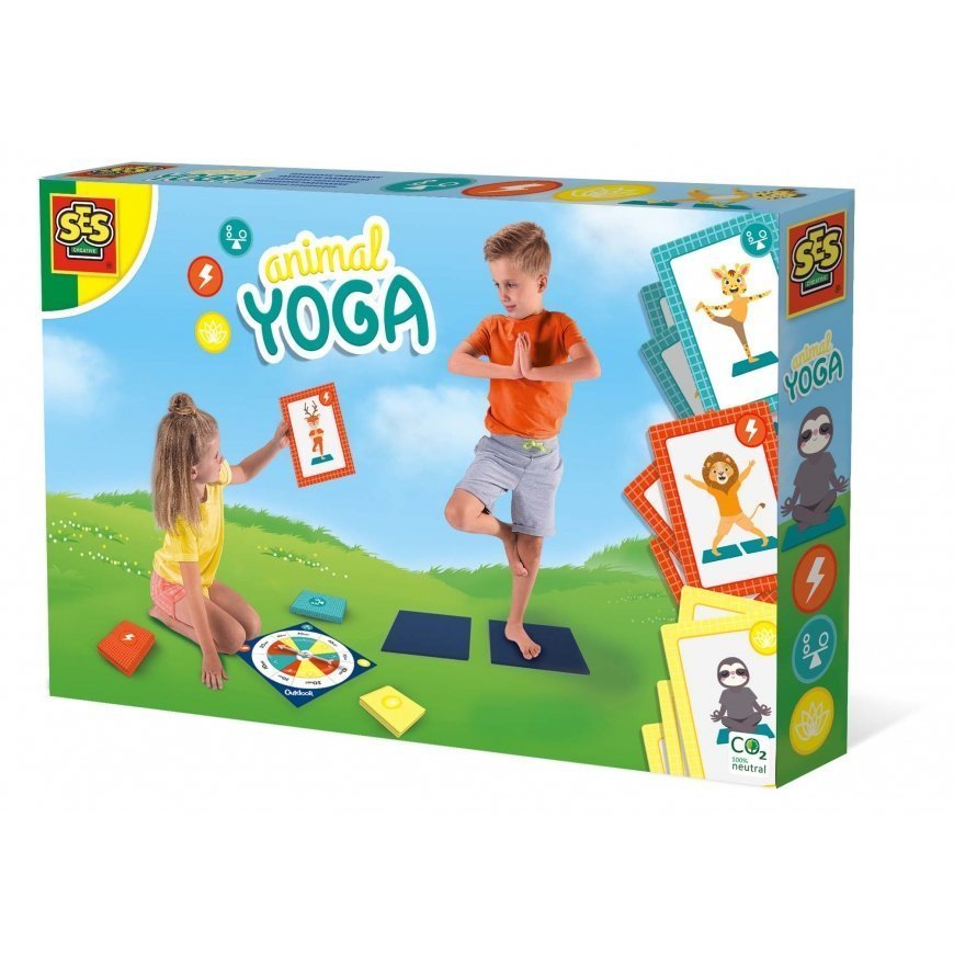 SES Creative Animal yoga Kortų žaidimas Tikimybės žaidimas