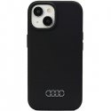 Audi Silicone Back Case for Apple iPhone 15 Plus