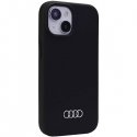Audi Silicone Back Case for Apple iPhone 15 Plus