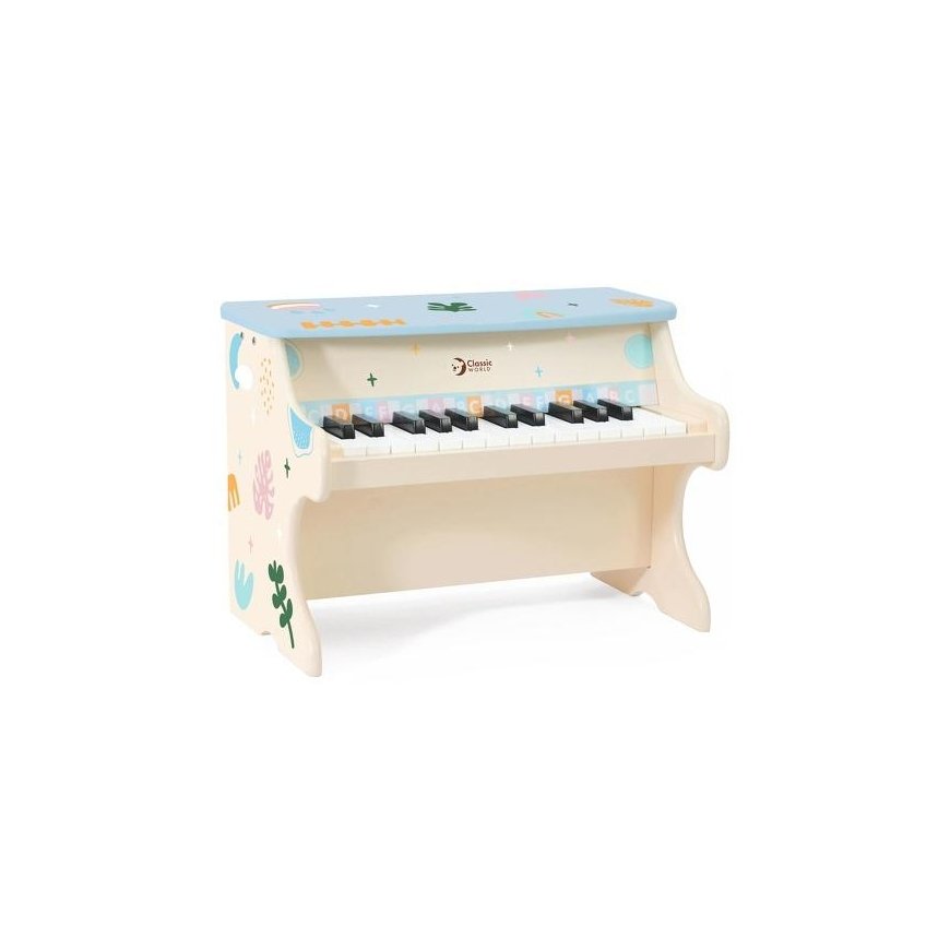 Classic World Vaikiškas medinis muzikinis fortepijonas – 3
