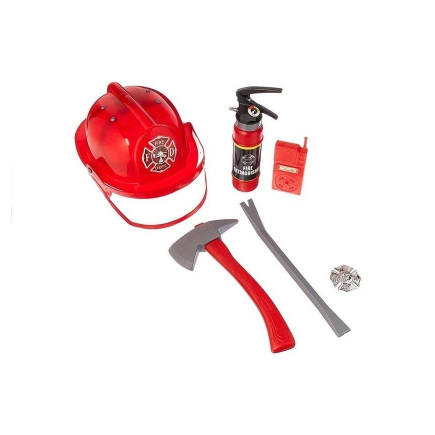 Lean Cars Firemen's suit with accessories - helmet, fire extinguisher, minibar – 4