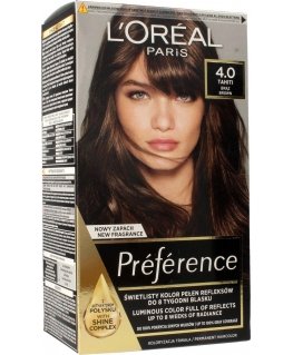 L'Oreal Long-lasting hair dye L'Oreal Paris Preference, 4 Tahiti