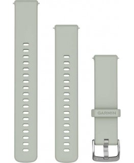 Garmin Acc Venu 3S 18mm Band Sage Gray + Passivated WW / Asia