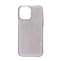 iLike Apple iPhone 14 Silicone case Shine Transparent Black
