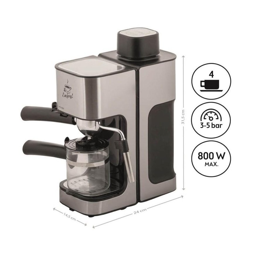 Kavos aparatas First Austria Espresso kavos virimo aparatas First 5476-2 – 2
