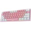 Keyboard Redragon K617 Fizz RGB white/pink Keyboard Redragon K617 Fizz RGB white/pink
