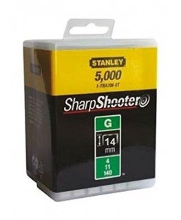 TRA7095T G-type stapler, 4/11/140, 14mm, 5000 pcs., Stanley 1-TRA709-5T