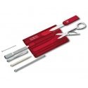 Victorinox SwissCard Classic Красный, Прозрачный ABS синтетика Victorinox SwissCard Classic Красный, Прозрачный ABS синтетика