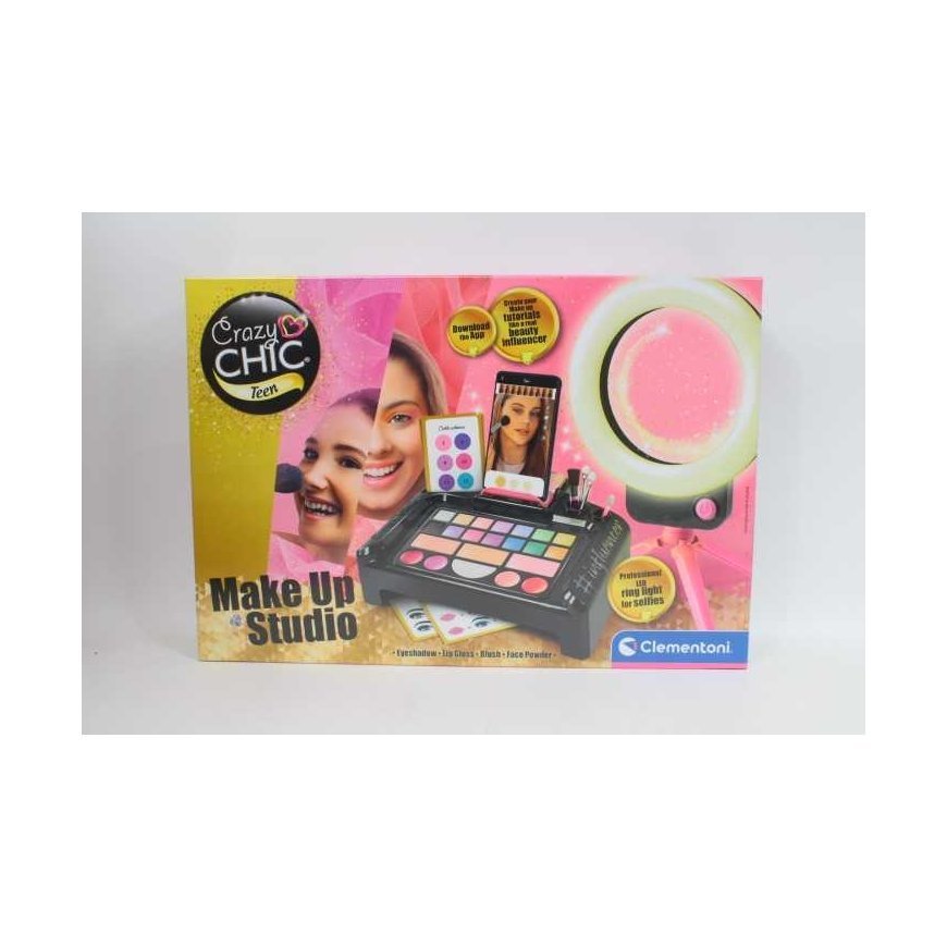 Set creative Crazy Chic studio Makeup CLEMENTONI 16653 CLM – 2
