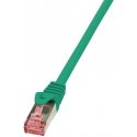LOGILINK CQ2095S LOGILINK - Patchcord Cat.6 S/FTP PIMF PrimeLine 10m žalias