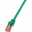 LOGILINK CQ2095S LOGILINK - Patchcord Cat.6 S/FTP PIMF PrimeLine 10m žalias