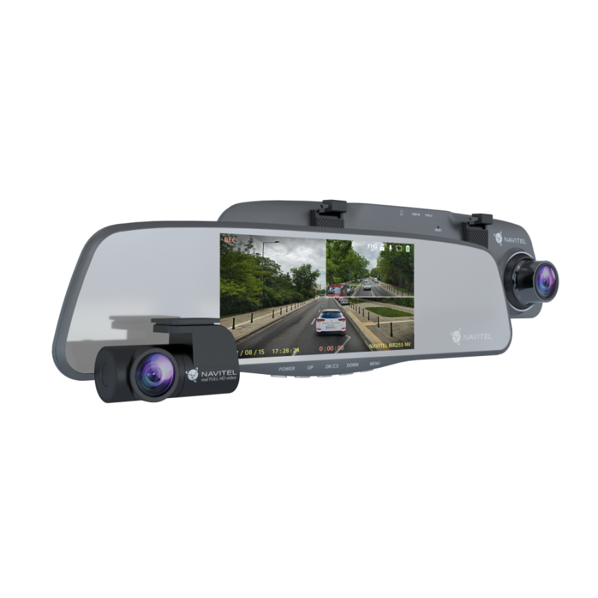 Navitel MR255NV smart rearview mirror equipped with a – 2