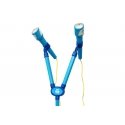 Lean Cars Microphone Karaoke Set Blue Tripod