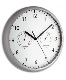 TFA-Dostmann 98.1072 wall/table clock Quartz clock Round Silver