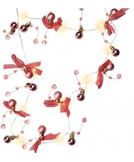 Goobay 60269 декоративный светильник Fairy lights Золото, Розовый, Красный, Серебристый, Белый 10 лампы LED 0,04 W