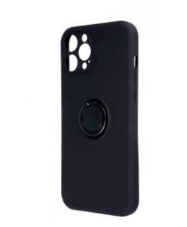 iLike Samsung Galaxy A14 4G / A14 5G Finger Grip case Black