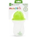 MUNCHKIN gertuvė su šiaudeliu ir svareliu, žalia, 12mėn+, 296ml, 01246301 MUNCHKIN gertuvė su šiaudeliu ir svareliu, žalia, 12mėn+, 296ml, 01246301