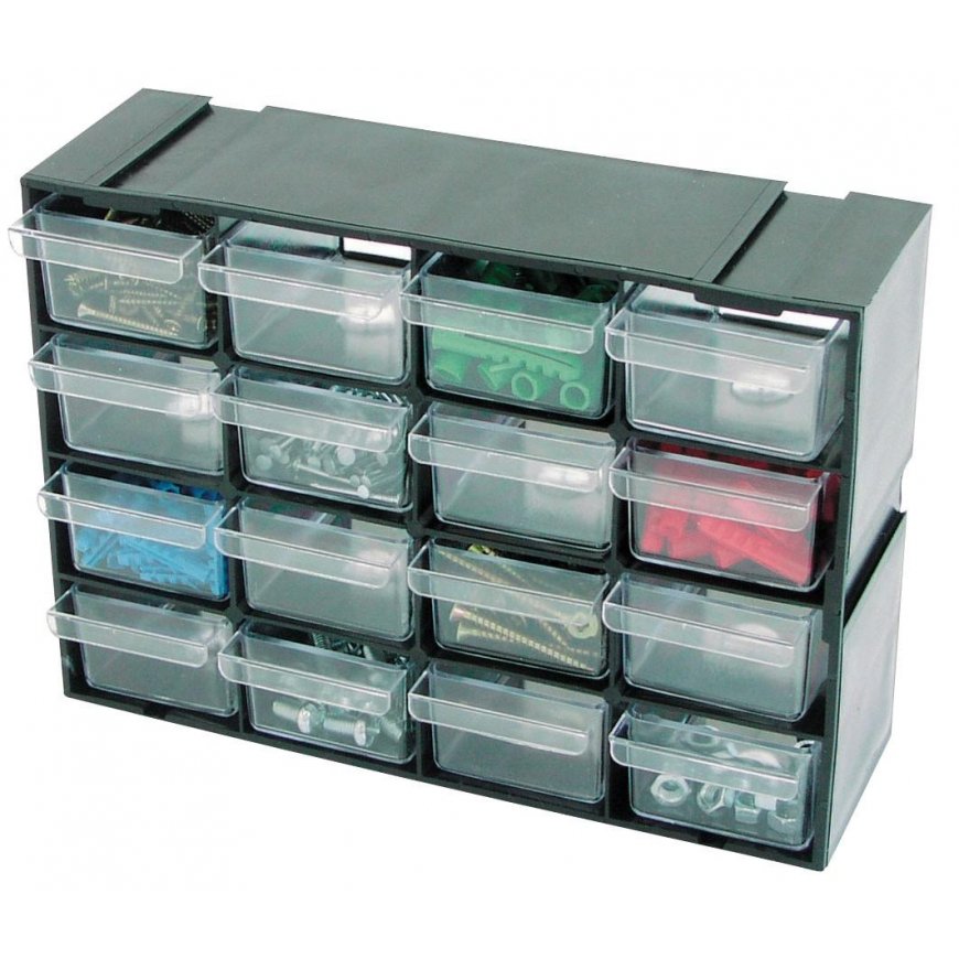 35320 Drawer cabinets 220x150x75 mm, 16 drawers