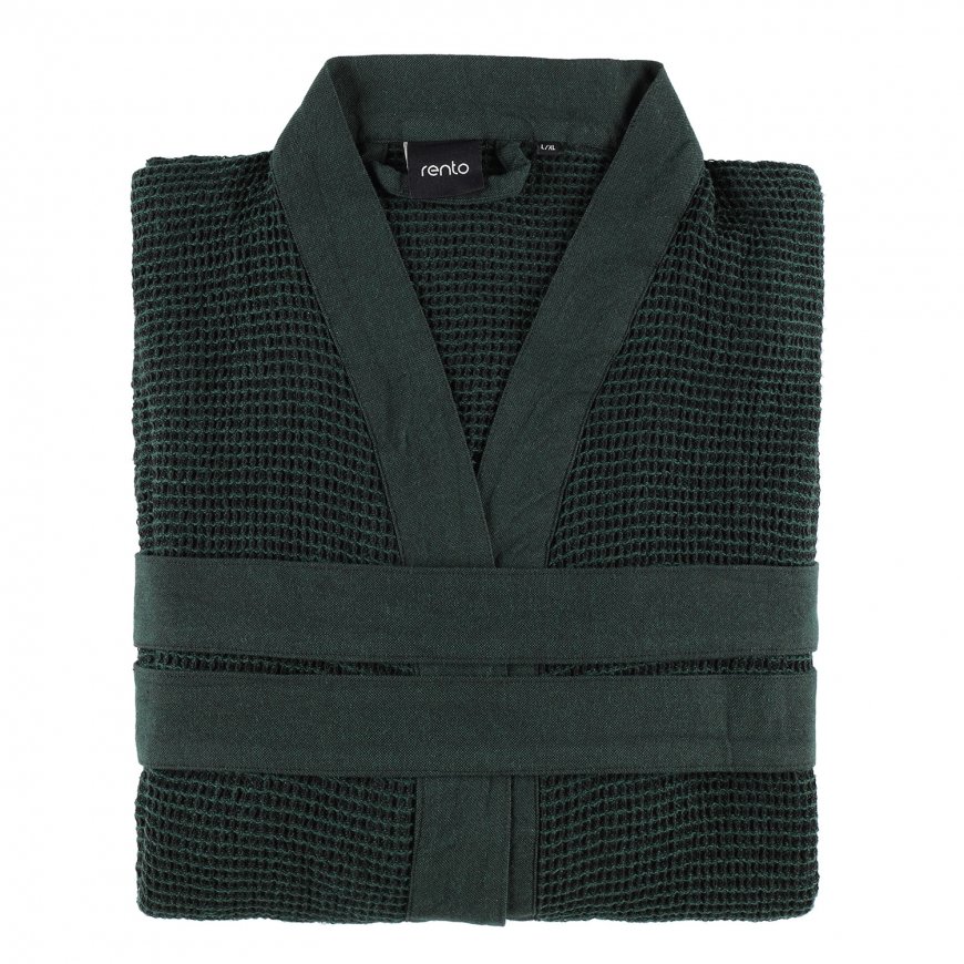 Bathrobe RENTO GREEN L/XL – 2