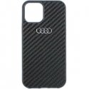 Audi dėklas iPhone 11 AU-TPUPCIP11-R8/D2-BK juodas kietas dėklas Carbon Fiber Audi dėklas iPhone 11 AU-TPUPCIP11-R8/D2-BK juodas kietas dėklas Carbon Fiber