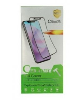 iLike Apple IPHONE 12/12 PRO HARD CERAMIC TEMPERED GLASS Black