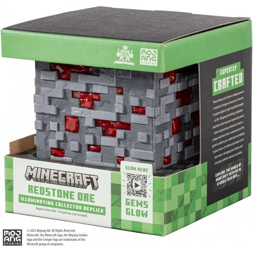 Noble Collection - Minecraft Illuminating Redstone Light