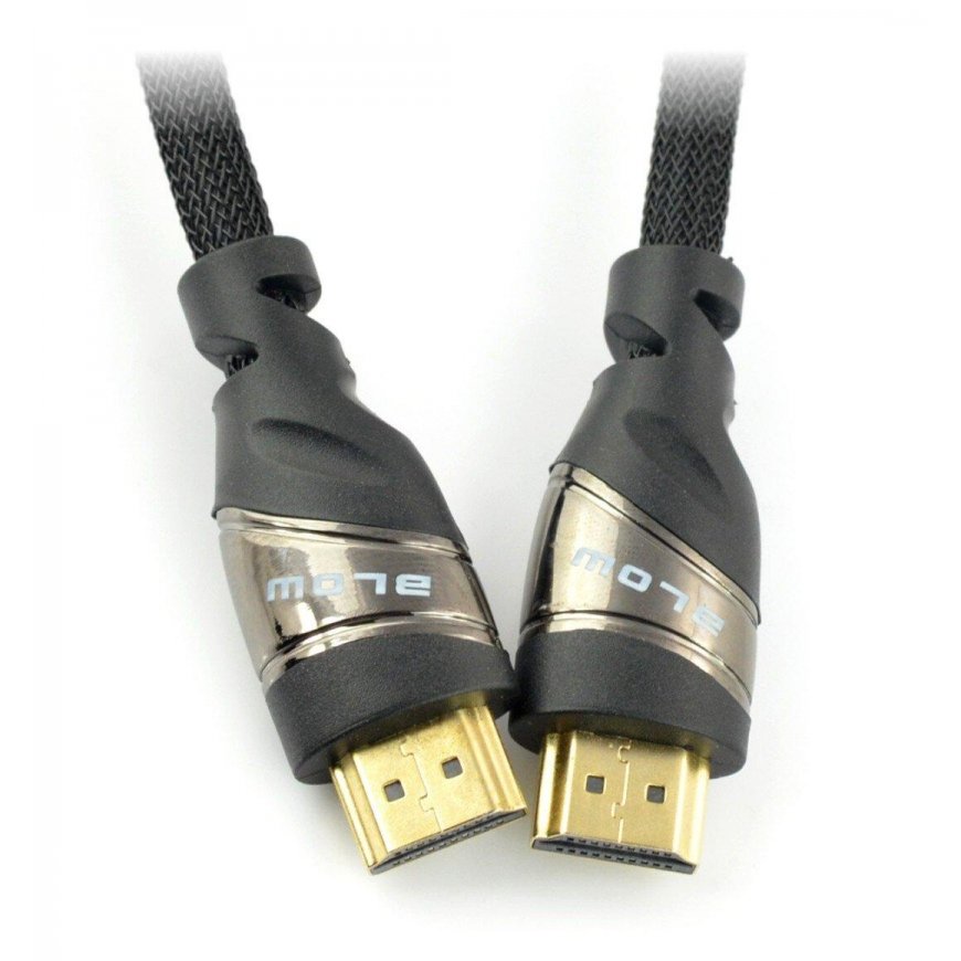 BLOW 92-642 BLOW HDMI-HDMI PREMIUM Juodas 5m – 3