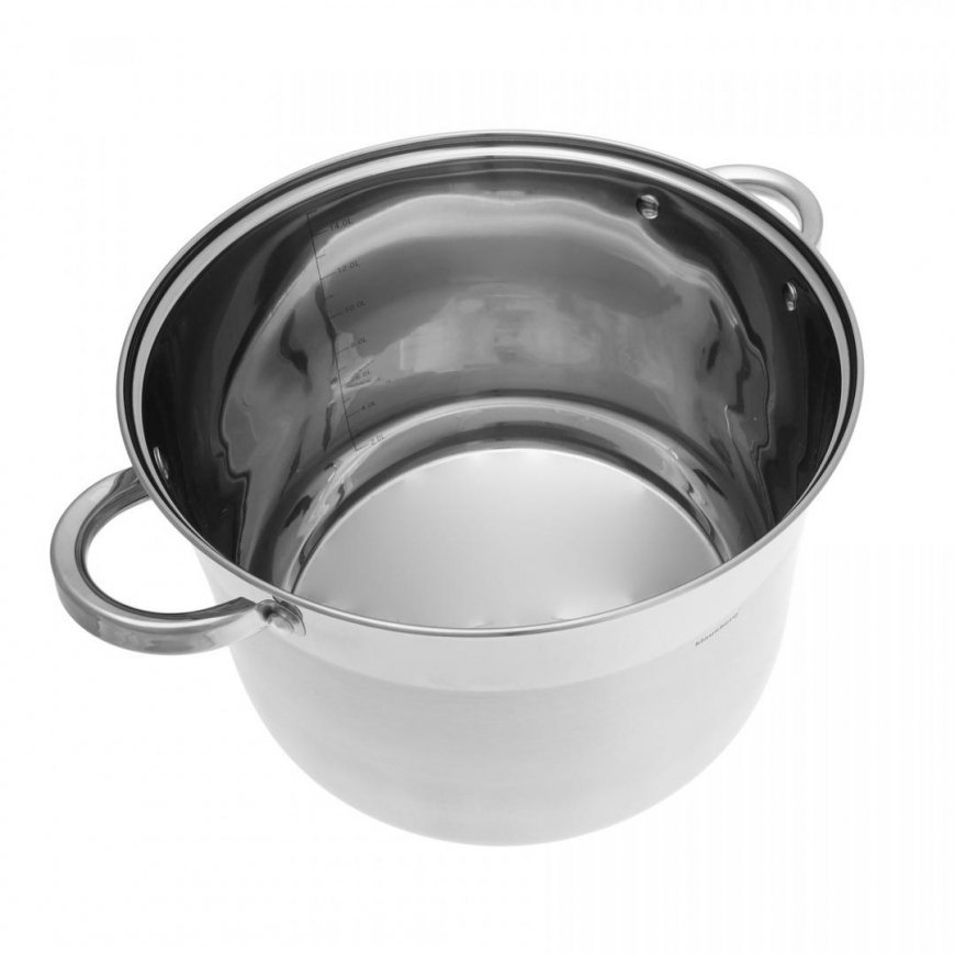 Set of 3 pots made of high quality stainless steel KLAUSBERG 10/13/16L KB-7178 – 2