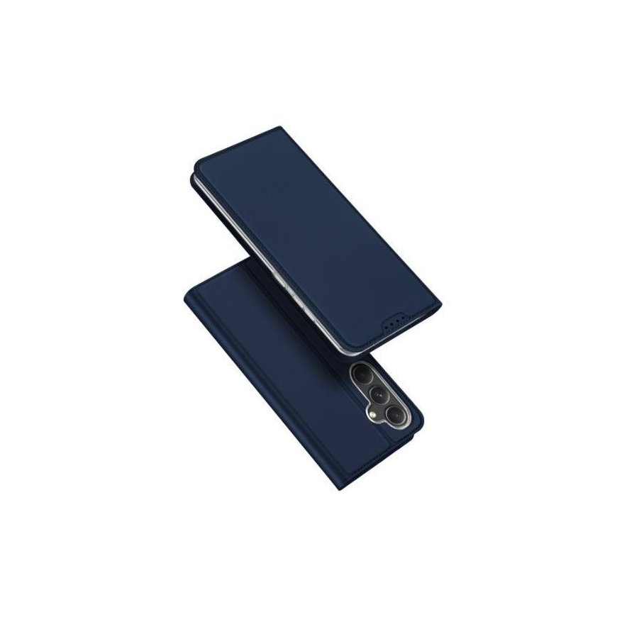 Dux Ducis Samsung Galaxy S23 FE Skin Pro Wallet case with stand Blue