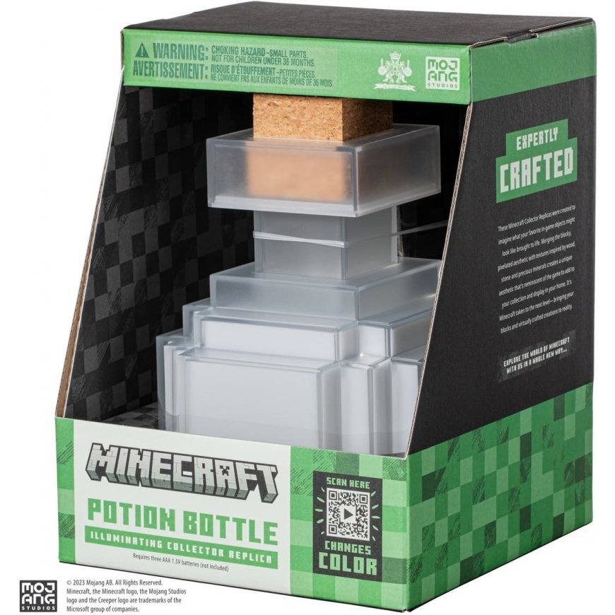 Noble Collection - Minecraft Potion Bottle -valo