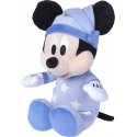 Disney Sleep Well Mickey Mouse - glow-in-the-dark squeaky soft toy, 25 cm