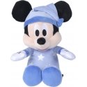 Disney Sleep Well Mickey Mouse - glow-in-the-dark squeaky soft toy, 25 cm