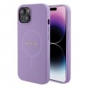 Guess Saffiano MagSafe Back Case Защитный Чехол для Apple iPhone 15 Plus Guess Saffiano MagSafe Back Case Защитный Чехол для Apple iPhone 15 Plus