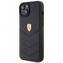 Ferrari Quilted Metal Logo Back Case for Apple iPhone 15 Plus Ferrari Quilted Metal Logo Back Case for Apple iPhone 15 Plus
