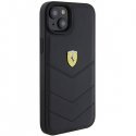 Ferrari Quilted Metal Logo Back Case Aizsargapvalks Priekš Apple iPhone 15 Plus Ferrari Quilted Metal Logo Back Case Aizsargapvalks Priekš Apple iPhone 15 Plus