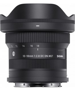 SIGMA 10 - 18mm F2.8 DC DN | Contemporary ultra-wide-angle zoom lens, Sony E