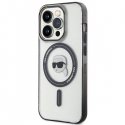 Karl Lagerfeld Ring Stand Karl Head MagSafe Back Case Aizsargapvalks Priekš Apple iPhone 15 Pro Max Karl Lagerfeld Ring Stand Karl Head MagSafe Back Case Aizsargapvalks Priekš Apple iPhone 15 Pro Max